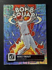 2022 Panini Donruss - Bomb Squad Mike Trout #BS-8 Vector