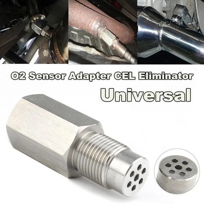 2STK O2 Lambdasonde Auto Lambda Eliminator Adapter Metallkat Sonde Simulator