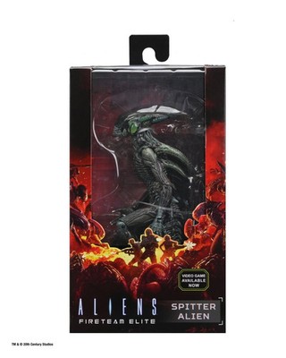 NECA SPITTER ALIEN Fireteam Elite Deluxe Action Figure Aliens Predator NEU & OVP