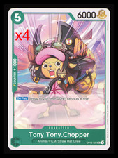 Tony Tony Chopper Playset - OP13-030 x4 - Carrying On His Will - One Piece TCG