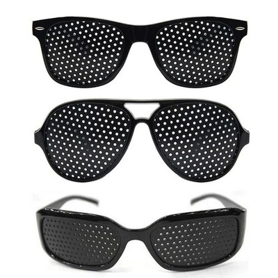 Small Hole Glasses Eyes Correction Exercise Eyesight Improvement Vision Care USA