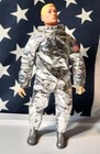 Vintage 1964 Hasbro GI Joe Pat.Pending BLONDE ASTRONAUT FIGURE-SPACE SUIT-BOOTS