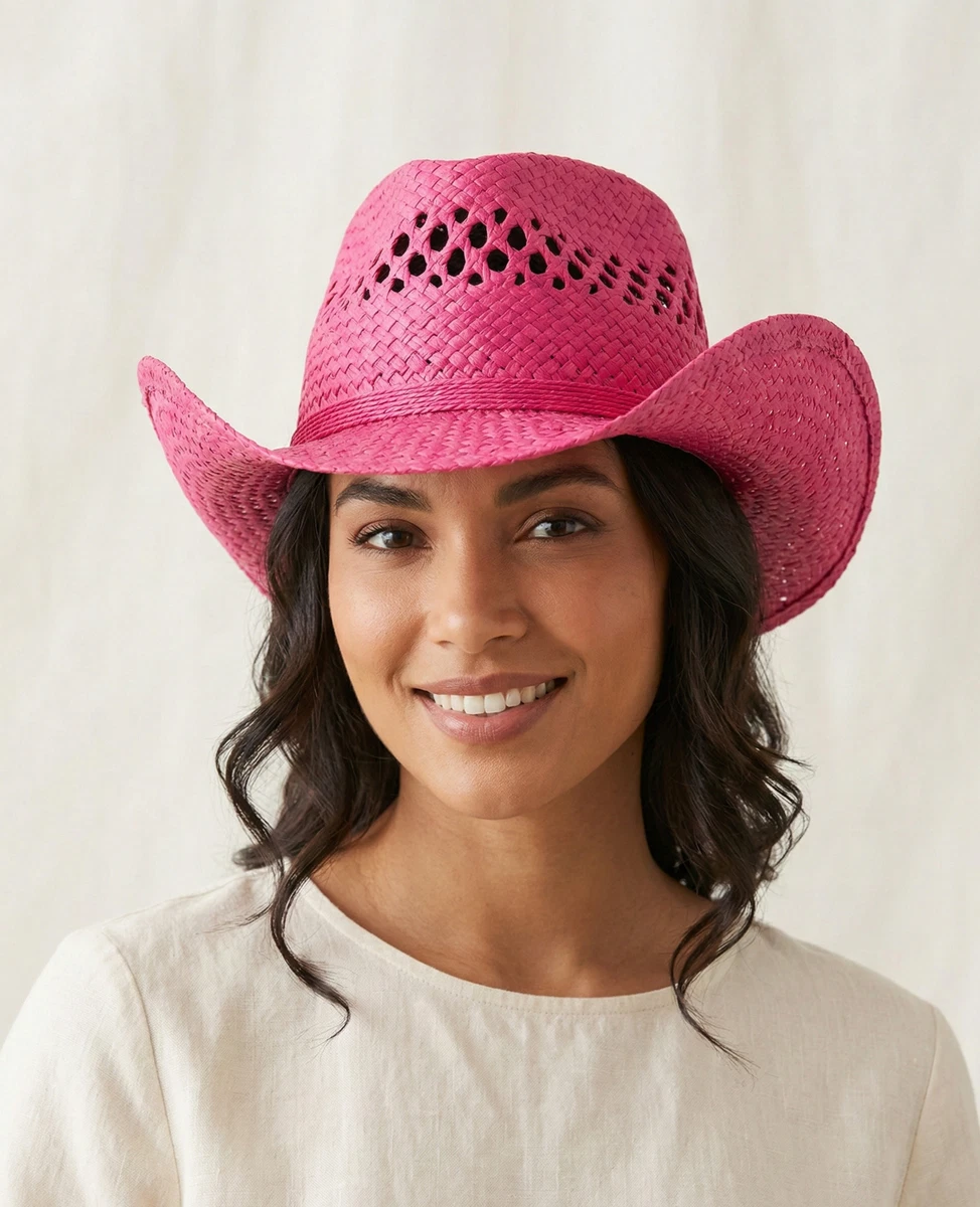 Cowboy Hat Multicolor Straw for Women for sale | eBay display picture 1