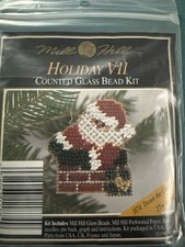 Mill Hill Holiday Counted Glass Bead Kit Down The Chimney