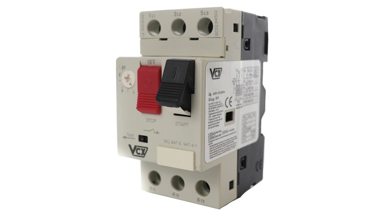 Motor Switch 0.4A-0.63A 3P 6kV 230/400V GV2 0.4A-0.63A