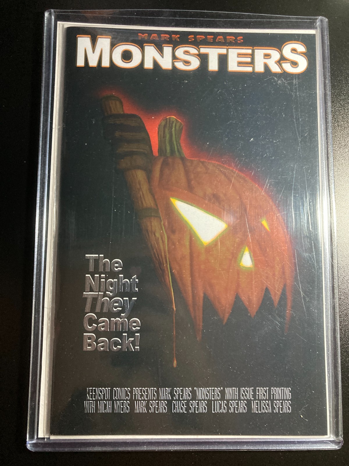 Mark Spears Monsters #9 NM MegaCon Halloween Secret Spot Foil (Limited 100)