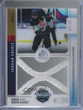 2024 SP Game Used Winter Classic Net Cord Relics 3/35 Jordan Eberle #WCN-JE 1s7i