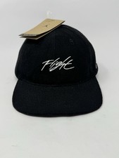 Nike Jordan Flight Fly Unstructured Hat Black HF6241 010 Adult Size L/XL