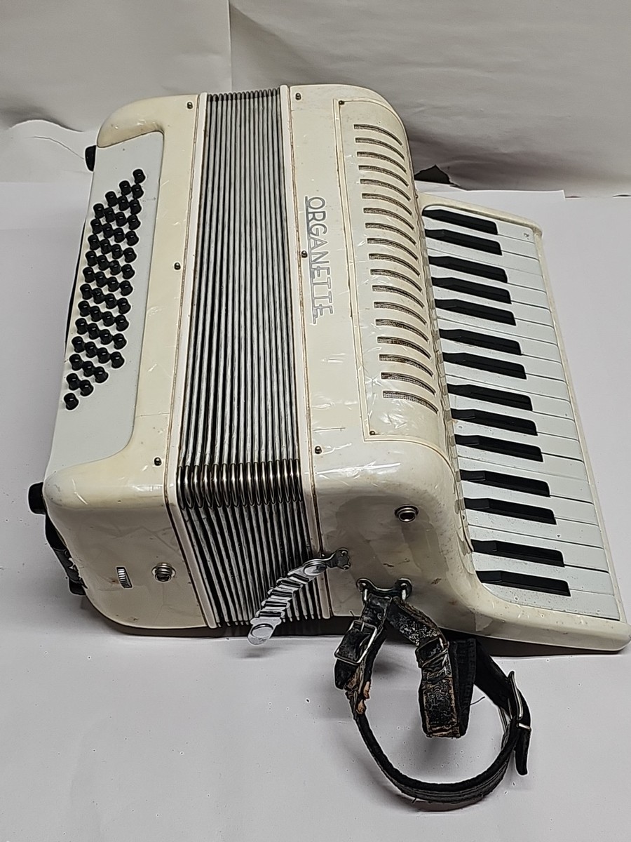 Vintage Organette Accordion Pearl - Made In Italy No.1787 | eBay