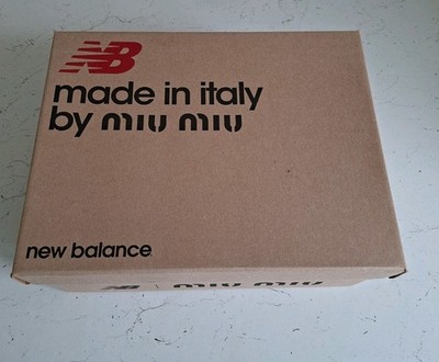 New Balance x Miu Miu Geschenkbox groß Designer Schuhaufbewahrung Zusammenarbeit Qualität
