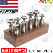 10 Pcs M2 Hss Woodruff Keyseat Cutter Set 12 Shank 10 Pcs M2 Hss Woodruff Keyseat Cutter Set 12 Shank