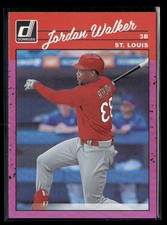2023 Donruss #241b Jordan Walker Holo Purple Rookie