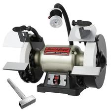 8 Inch 3/4 HP Low-Speed Bench Grinder fit CBN Wheel Professional Wobble-free ...