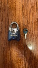 Mini serrure à fusion Blue Master Lock 4630Q avec clé