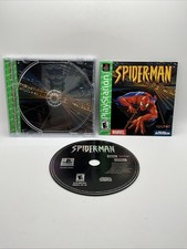 Spider-Man Spiderman G.H. PS1 (Sony PlayStation, 2000) CIB W/ Reg Card