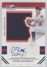 2017 Panini USA Baseball Stars & Stripes Jersey 62/199 Cade Doughty #52 Auto 0w8