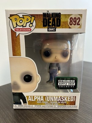Funko Pop! : The Walking Dead - Alpha Unmasked- AMC Supply Drop Exclusive #892