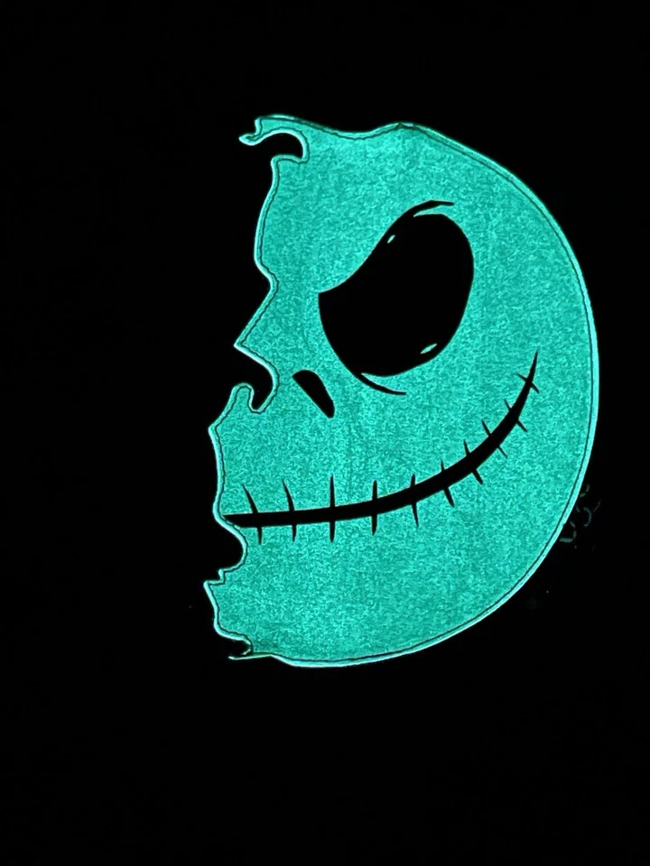 The Nightmare Before Christmas Jack Pumpkin Split Glow In The Dark 斜挎包 — 第 4/4 张图片