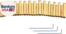 Bamboo Short Fence with Ground Spikes for Fixing, Outdoor Garden Lawn Edging Low