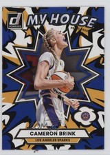 2025 Panini Donruss WNBA My House Press Proof Blue Cameron Brink #14 u0u