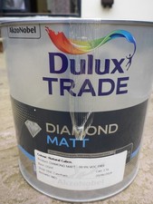 Dulux Trade - Diamond Matt - 2.5L - Natural Calico - Paint - Scrubbable & Tough