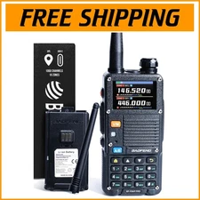 Versatile 10W Handheld Radio - NOAA, GPS, Aviation Monitoring & 1000 Channels