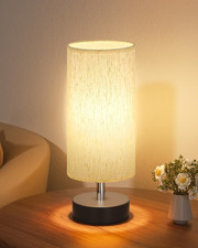 Small Table Lamp for Bedroom - Bedside Lamps for Night Stands  Bulb Not Include