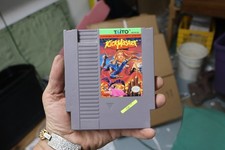 Kick Master Nintendo NES Game Cartridge By Taito Authentic