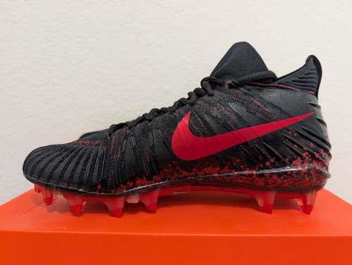 Nike Alpha Menace Elite PE Football Cleat Black Red (871519-066) size 12 - Picture 2 of 9