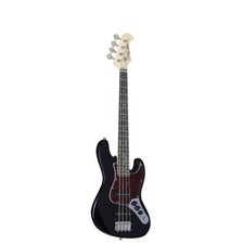 J&D JB Mini Black, 4-Saiter E-Bass, 29" Mensur, Zwei Single-Coil Pickups