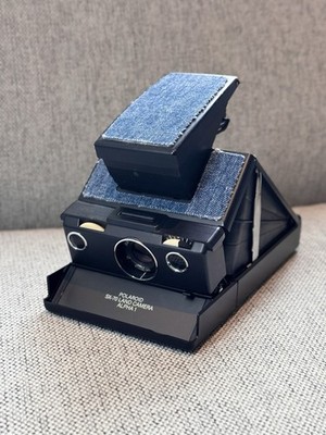 Polaroid SX-70 ジャンク Polaroid SX-70 Land Camera Alpha1 Instant Film with 600 converted