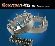 Wheel Adapters 6 Lug 6x139.7 6x5.5 Spacers 1.5 For Nissan Titan Armada Spacer