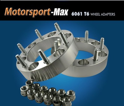 Wheel Adapters 6 Lug 6x139.7 | 6x5.5 Spacers 1.5'' for Nissan Titan Armada Spacer