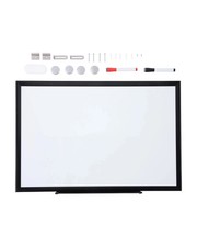 Whiteboard With Shelf Heavy Duty Home Office & Stationery White Magnetic Board