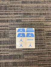 North Carolina NIKE Visor Tabs Helmet Decals Stickers Football Eye Visors