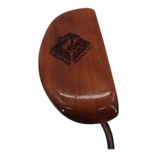 Worldwide Woods Wooden Putter H Hobart on Putter Face Steel Shaft RH 35.5 in.