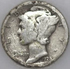 * 1928-S Mercury Dime 90% Silver, Popular Collector Coin As Shown