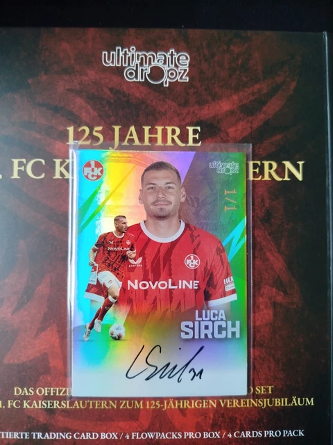 Ultimate Dropz 125 Kaiserlautern Luca Sirch 1/1 Selten