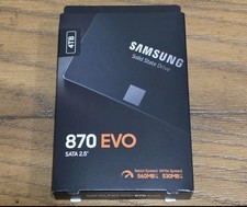 Samsung 870 EVO 4TB SSD - 2.5" SATA III Internal SSD  (MZ-77E4T0B) Brand New