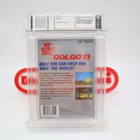 NES Nintendo GOLGO 13: TOP SECRET EPISODE - ROUND SOQ WATA GRADED 9.4 A+ Sealed!