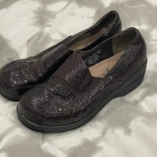 Duck Head 7.5M Brown Animal Print Texture "Jess" Leather Quarter Lining/Sock