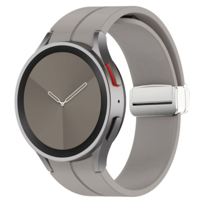 For Samsung Galaxy Watch 4/5/6 40 44 Classic 42 46 47 Silicone Sport Band Strap