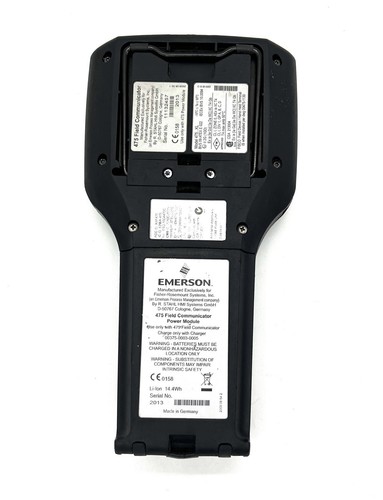 QTY:3 EMERSON HART 475 FIELD COMMUNICATOR HART GRAPHICS BLUETOOTH W/CASE. - Picture 7 of 11