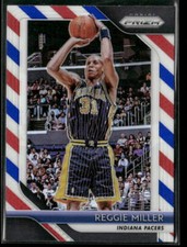 2018-19 Panini Prizm #55 Reggie Miller Red White and Blue