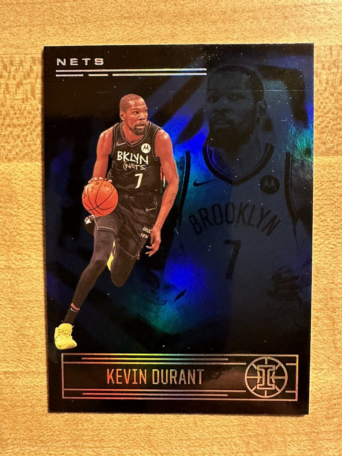 2020-21 Illusions Basketball #40 Kevin Durant Blue Sapphire Parallel NM-MT!!