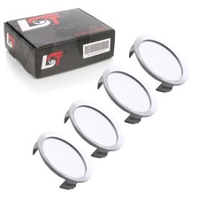 4X Capuchon De Moyeu Couvercle Cache De Jante Argent Ø 75Mm Pour SUZUKI