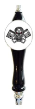  Skull Pistons Racing Motor Beer Tap Handle tapper Kegerator Bar Draft Faucet 