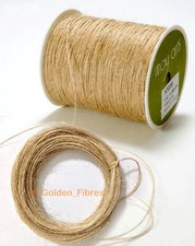 20 Mts May Arts Finest Jute Burlap Yarn Thread String Hemp Bakers Butchers Twine