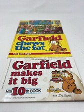 Lot of 3 Books Garfield by Jim Davis Cartoon ...
