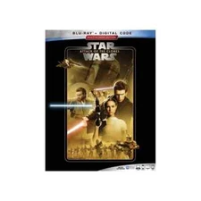 *SEALED* BRAND NEW Star Wars Attack Of The Clones Blu-ray + Digital Code
